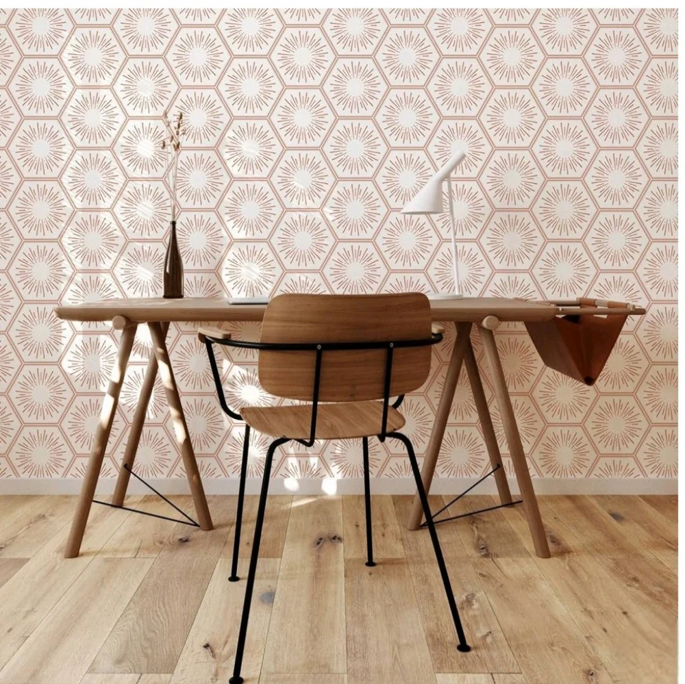 Tempaper Hello Sunshine Autumn Bronze Peel & Stick Wallpaper